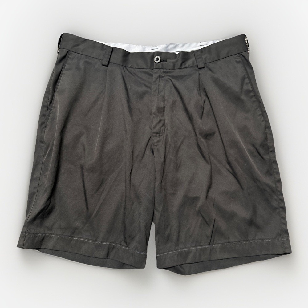 Nike Golf Tour Performance Shorts Mens Size 34 Dri-Fit Black Flat Front
